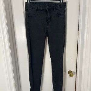 Women’s American Eagle Super Stretch Black Skinny Jeans
